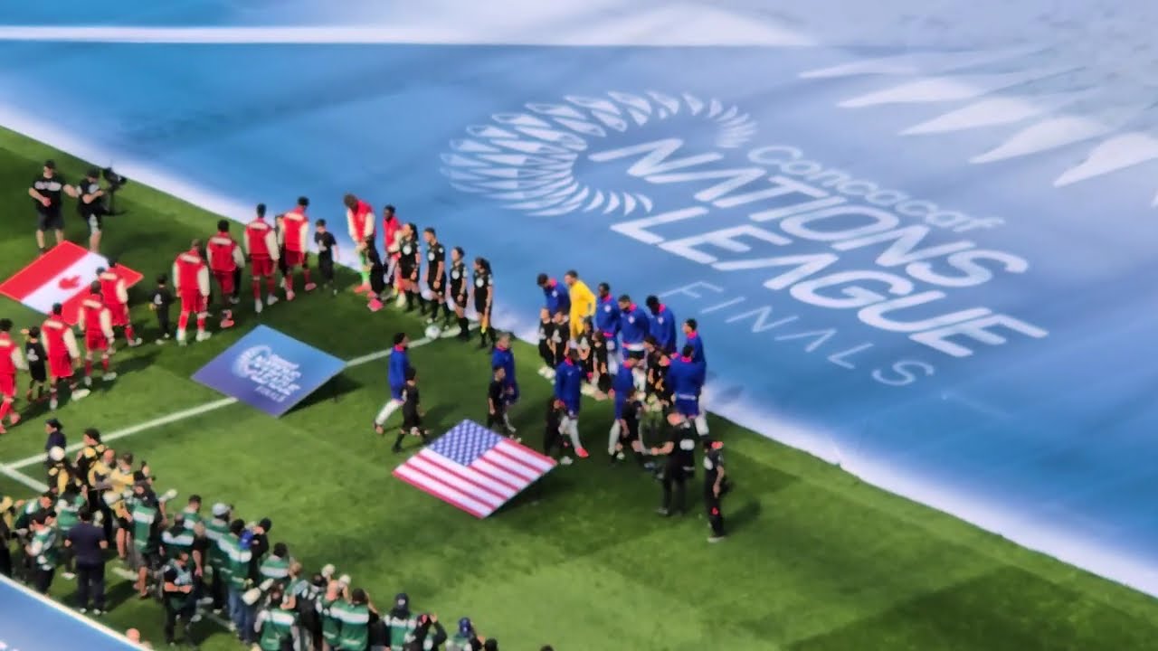 Where are the fans??? The USMNT plays vs Canada at SoFi Stadium for the 3rd place in Nations League