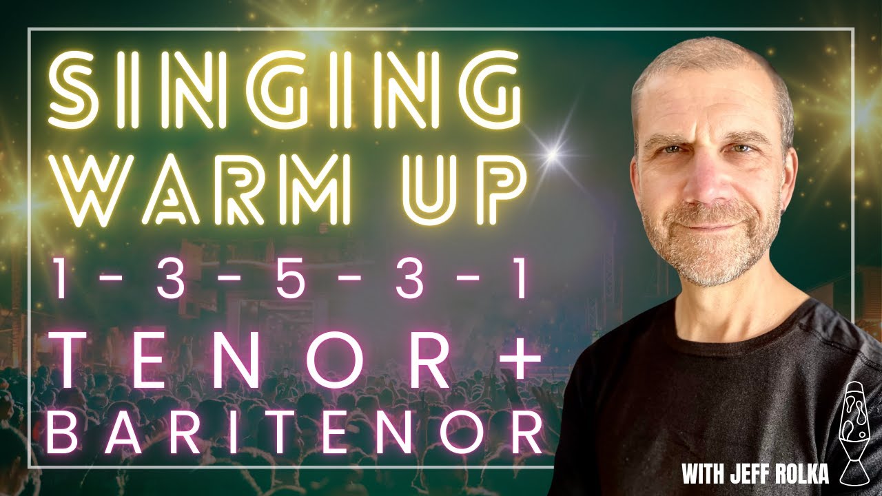 Singing Warm Up - Arpeggios - Tenor and Baritenor
