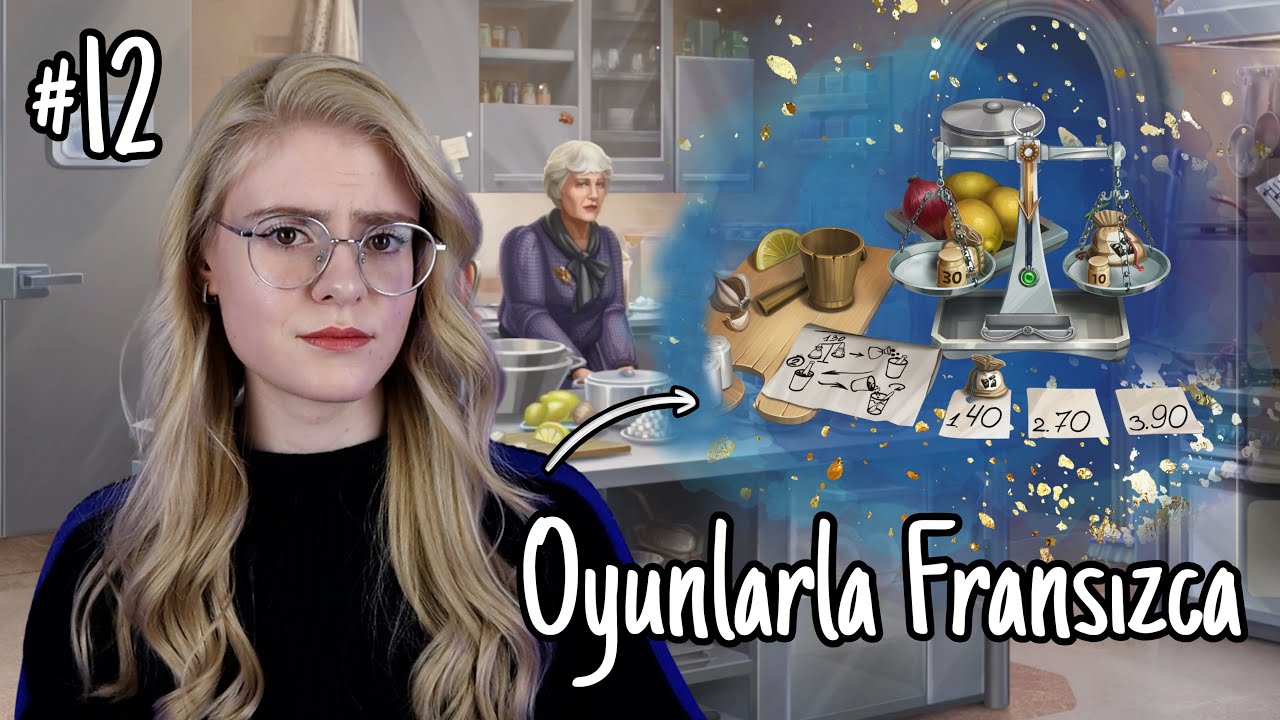 Oyunlarla Fransızca - Aktif kömür karışımı hazırlıyoruz (Murder Choice #12) 