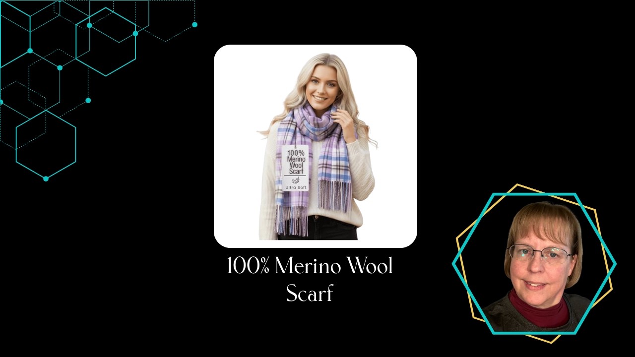Watch Before Buying - Merino Wool Winter Scarf