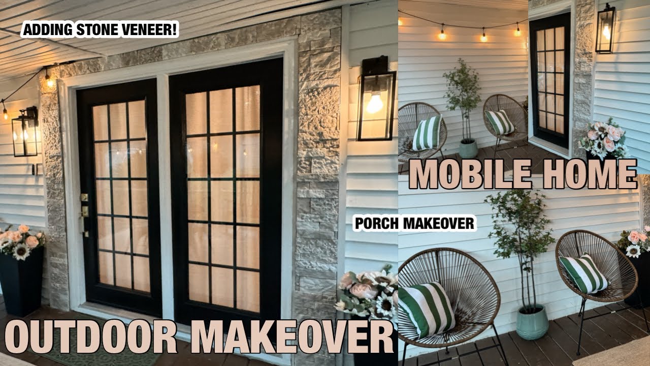 ✨ COZY MOBILE HOME PORCH MAKEOVER REVEAL! ✨ 2026 OLD MOBILE HOME BEFORE AND AFTER TRANSFORMATION 