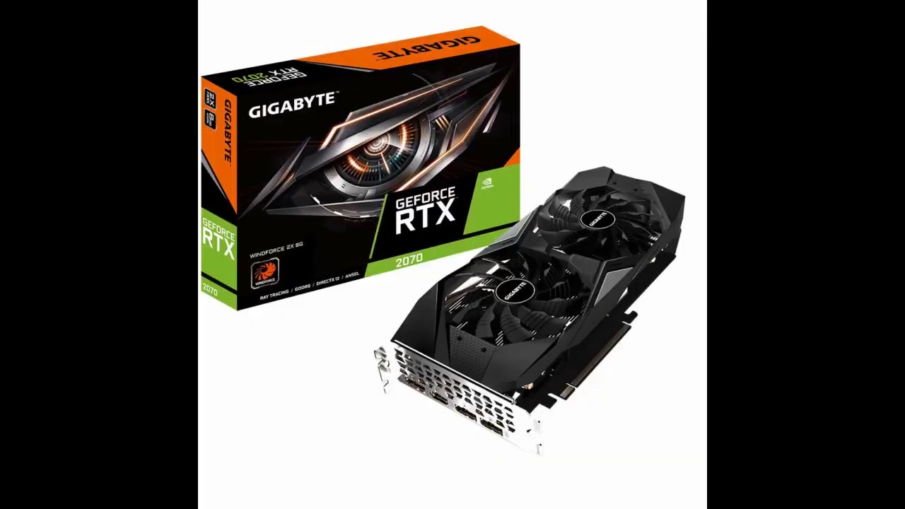 Review: Gigabyte GeForce RTX 2070 Windforce 8G Graphics Card, 2X Windforce Fans, 8GB 256-Bit GD...