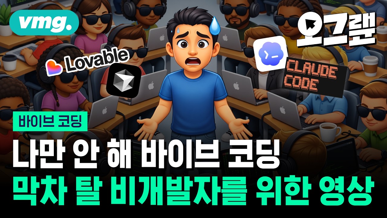 개발자 근황: 우리도 코딩 안함 / 오그랲 / 비디오머그