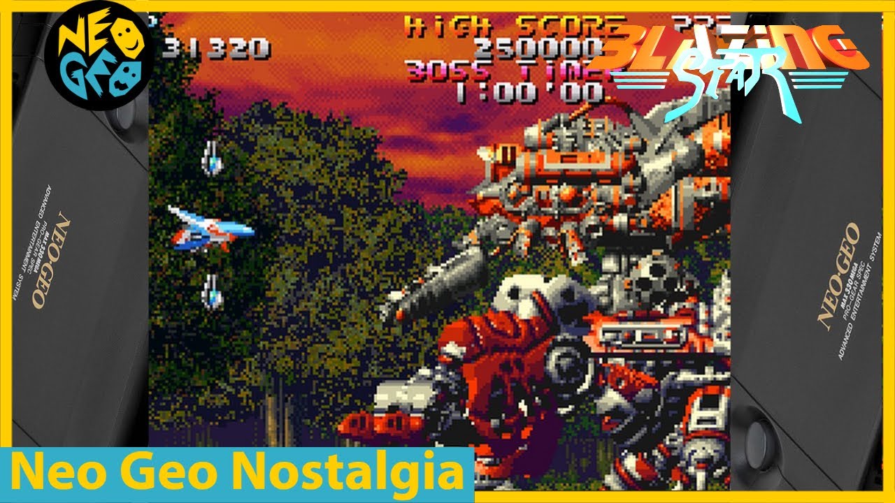Blazing Star; Pulstar's Twin! Another AMAZING Shmup on the Neo Geo! Arcade Shmup Fun!