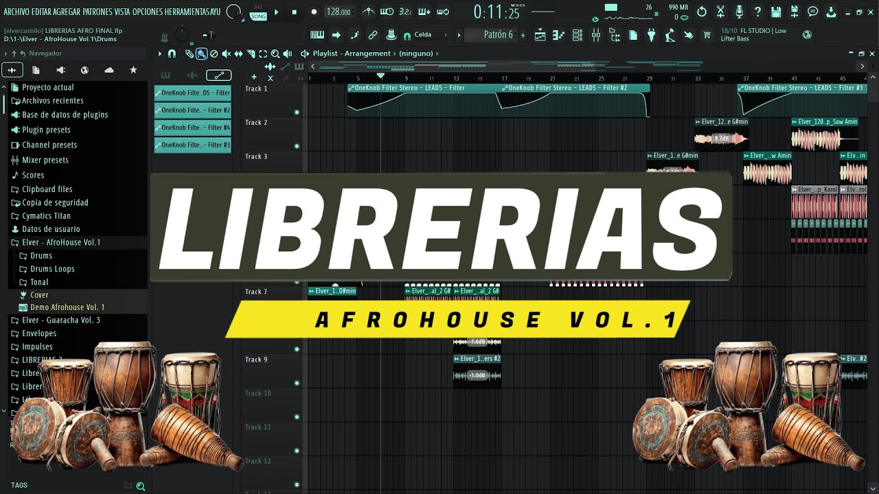 Libreria/Samplepack AFRO HOUSE Vol.1 2k25 💯