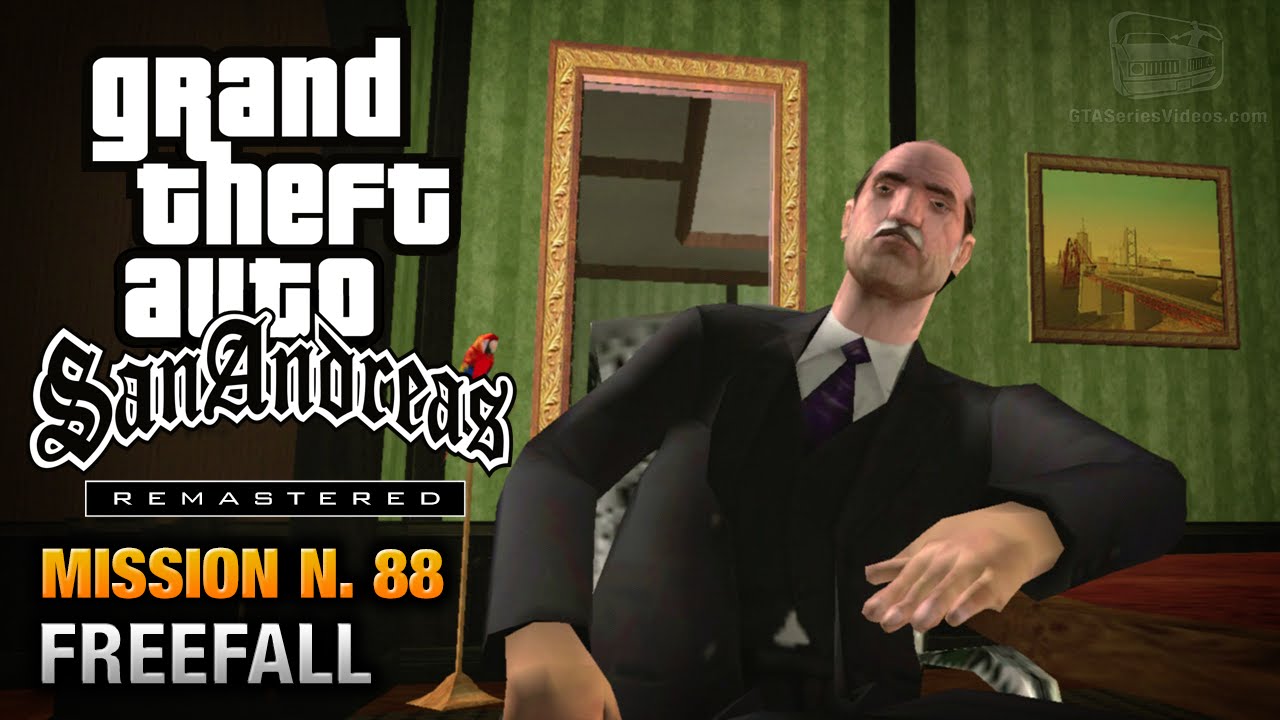 GTA San Andreas Remastered - Mission #88 - Freefall (Xbox 360 / PS3)