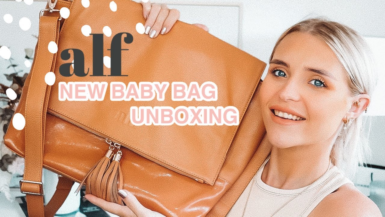 THE BABY BAG YOU NEED 🙌🏼 | FIRST IMPRESSION | ALF THE LABEL REVIEW | MIKAELA RICHTER