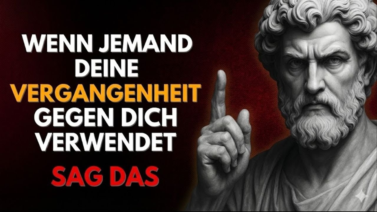 Wenn jemand deine Vergangenheit gegen dich benutzt, sage das | Stoische emotionale Meisterschaft