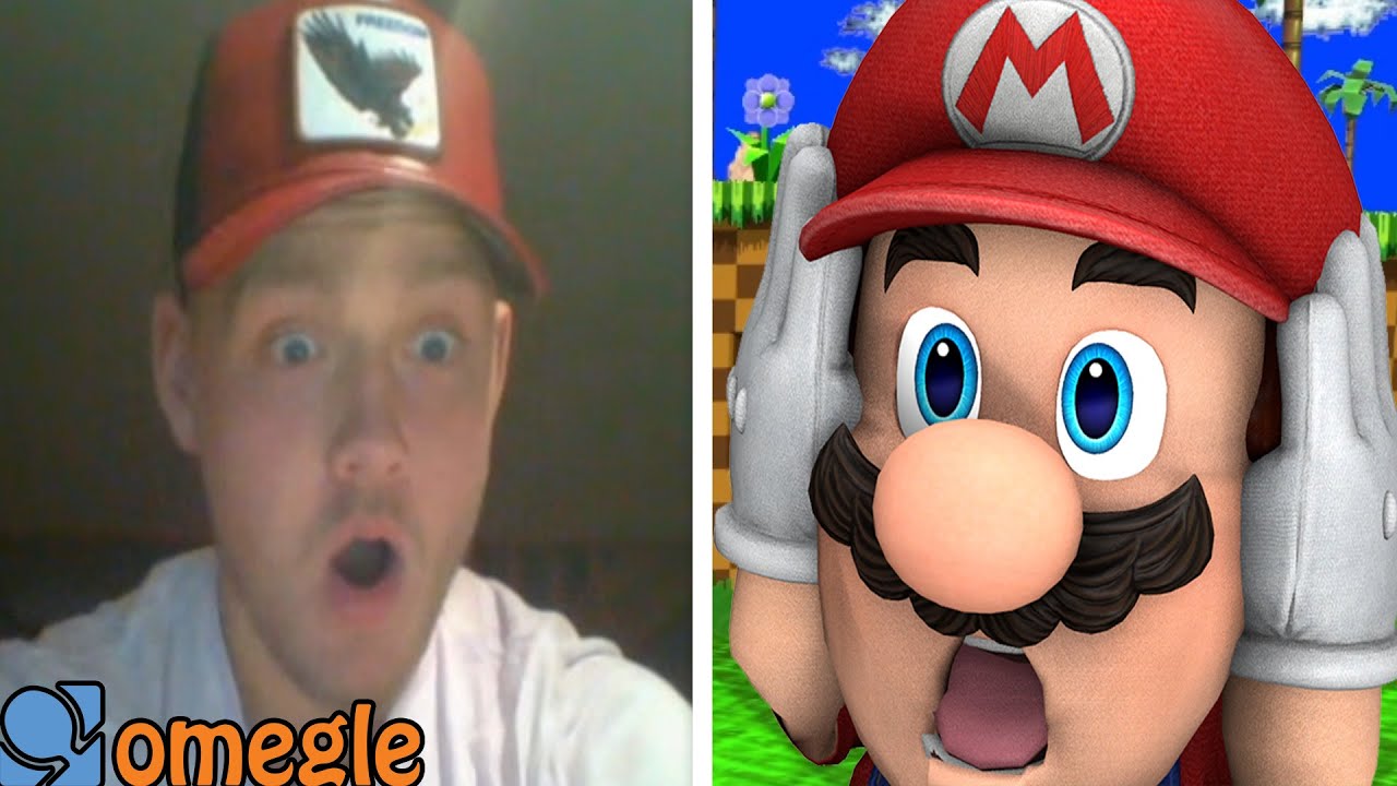 Mario Goes On Omegle but it’s SHOCKING (Mario VR)