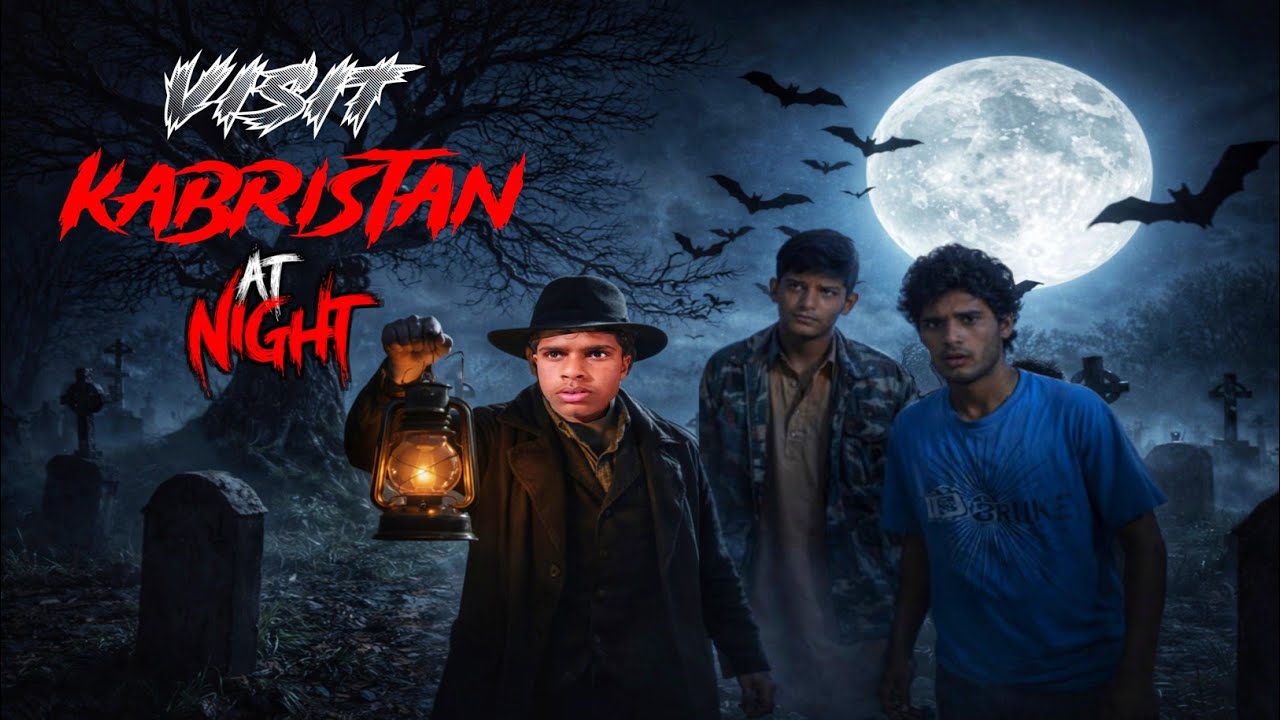 Raat Ke Andhere Mein Kabristan Challenge 😱 | Sab Se Khofnak Experience