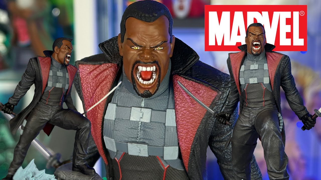 Обзор фигурки Блэйда в масштабе 1/6 от Mcfarlane Toys Marvel Comics