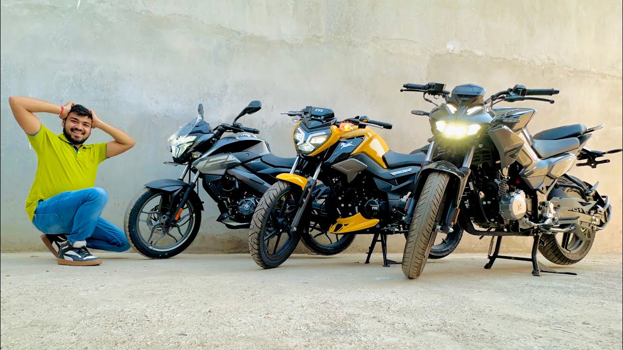 2024 Real King 👑 Tvs Raider 125CC Bajaj Pulsar NS 125 Vs Hero Xtreme 125R : Who is Best 125 CC Bike