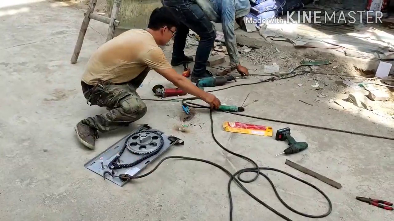 Lắp đặt cửa cuốn khe tho&aacute;ng nh&ocirc;m d&agrave;y 1.2 đến 1.3mm tại Ho&agrave;i Đức H&agrave; Nội. G&iacute;a cửa cuốn LH 0982.802.286