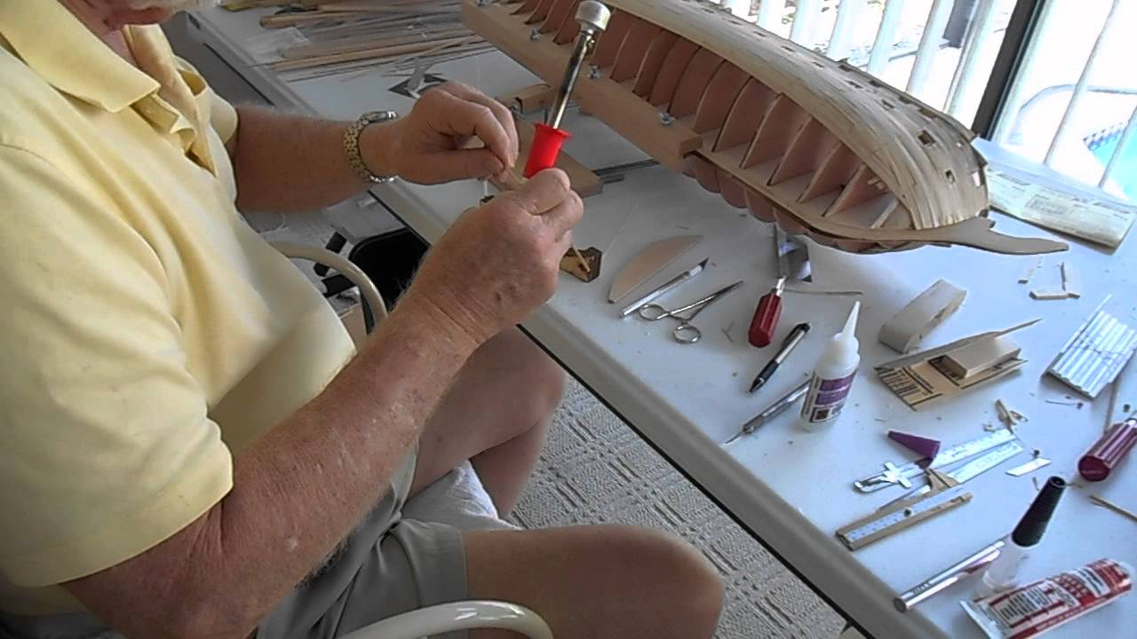 Edgar Epperson Building USS Constitution Model Episode 2