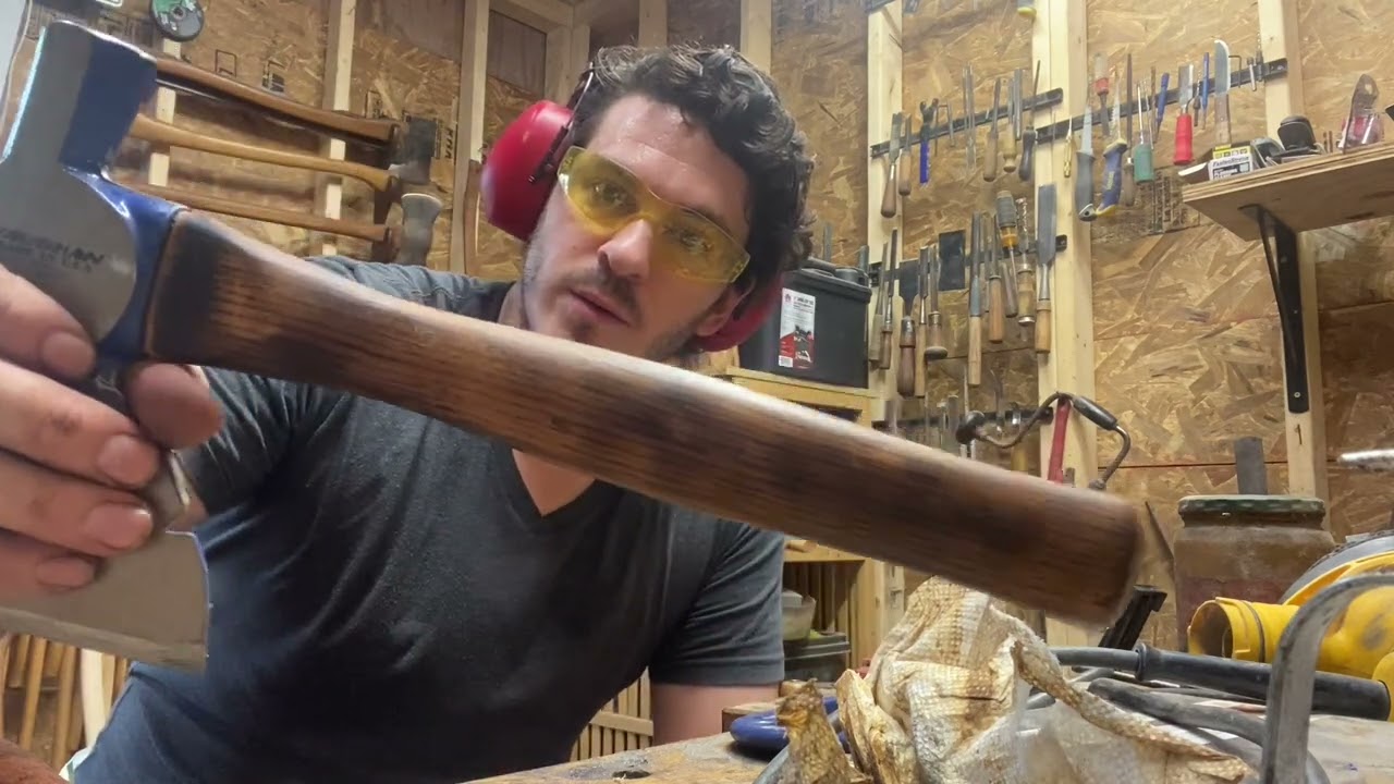 American Made Hatchet at a Great Price- Modifying the Vaughan Carpenters Hatchet