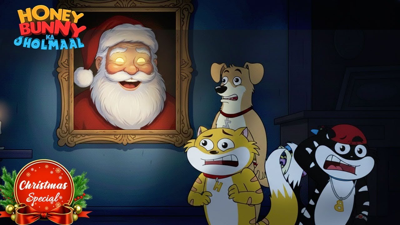 Christmas Special | Honey Bunny को मिला Haunted Santa का Portrait | Gags In Hindi | Funny Cartoons