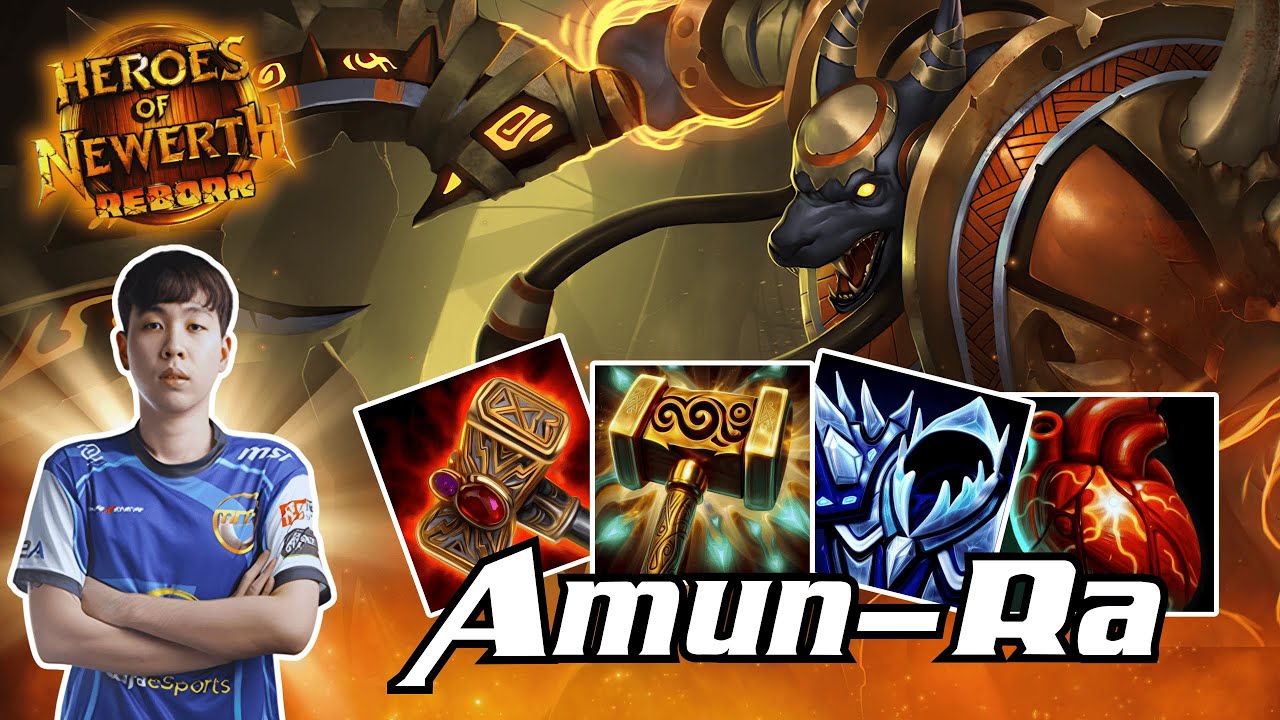 HoN REBORN - Amun-Ra เลทเกมโคตรโกง แบกยับ!!