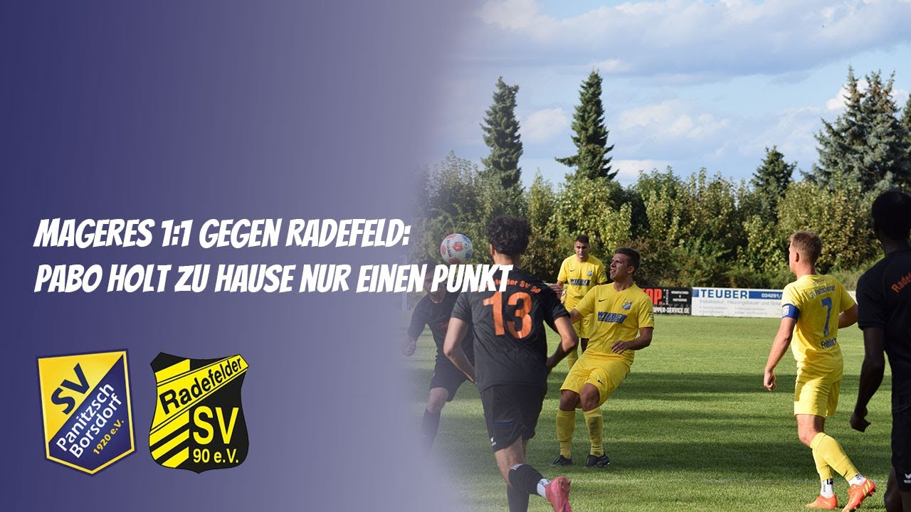 Match Highlights: SV Panitzsch Borsdorf gegen Radefelder SV 90 – Sachsenklasse Nord (4.Spieltag)