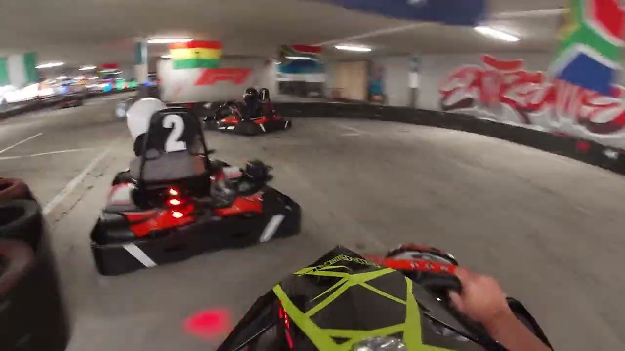 B Snr vs B Jnr at Tygervalley Karting