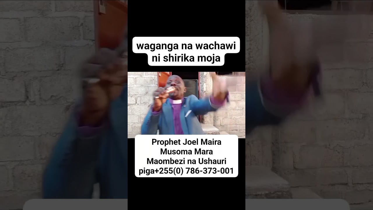 waganga na wachawi ni shirika moja