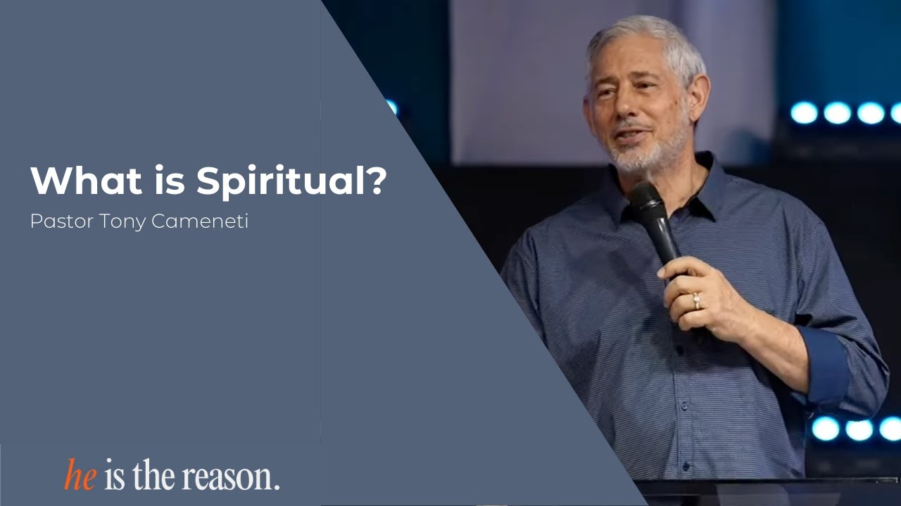 What is Spiritual? | Ps Tony Cameneti | Rhema Family Church | 16/11/25