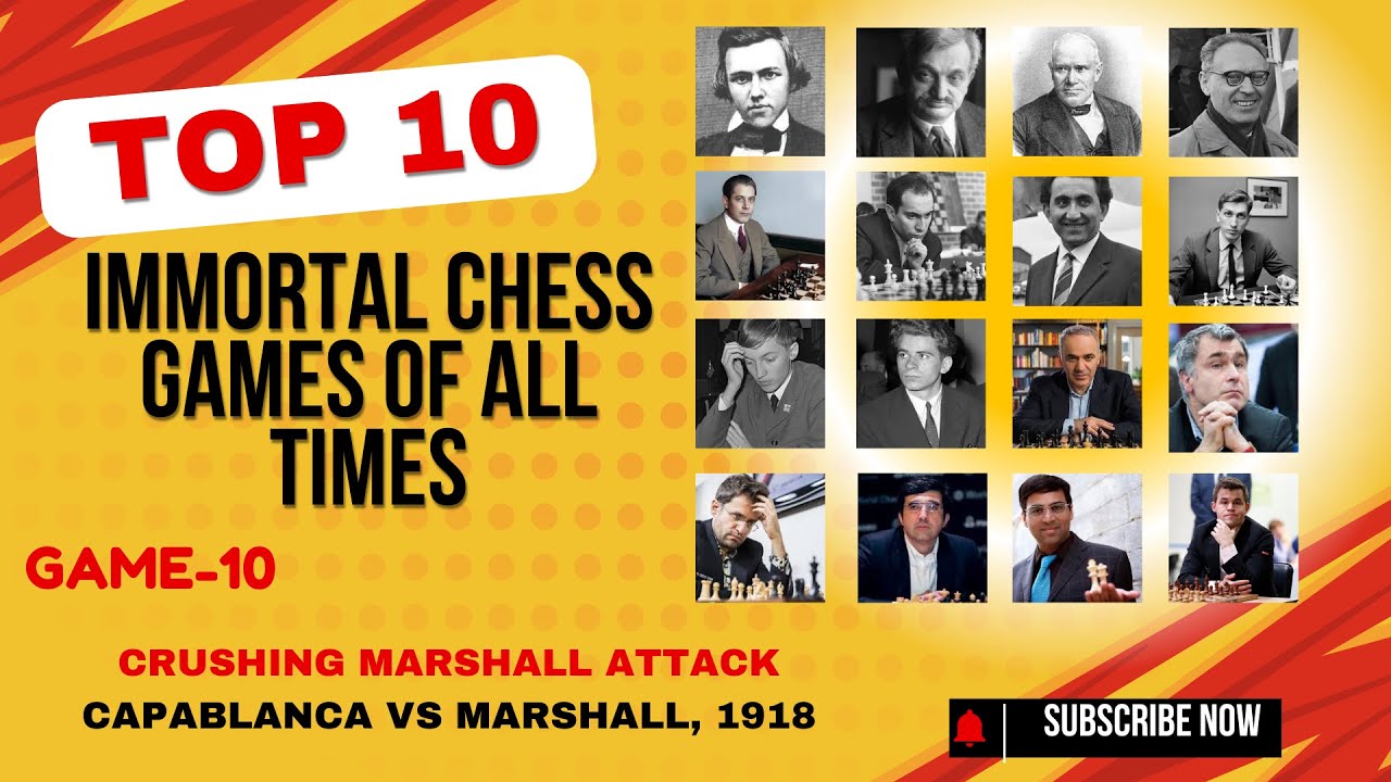 Crushing the Famous Marshall Attack || Capablanca vs Marshall || (1918)