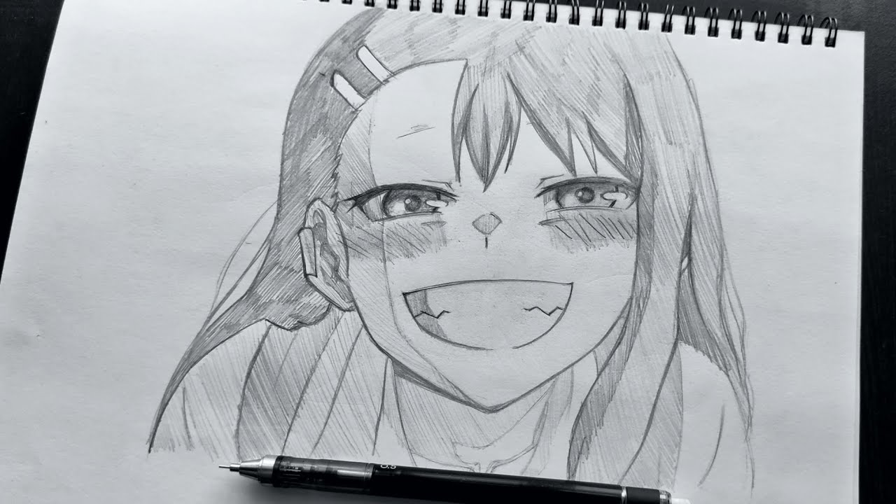 Drawing Nagatoro-san from ijiranaide nagataro-san/please dont bully me nagatoro san spring 2021