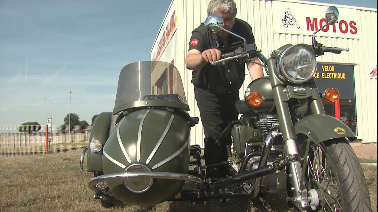 royal enfield avec side car cozy
