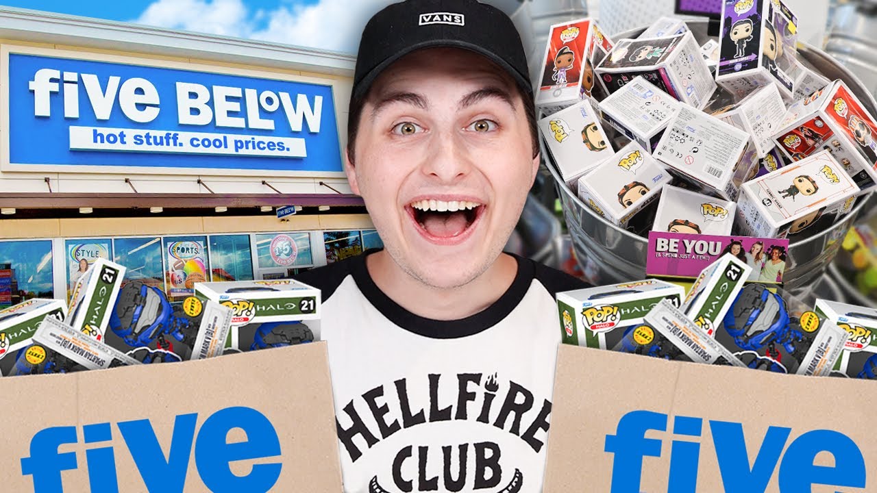 *CHASES* Five below Funko Pop hunting!