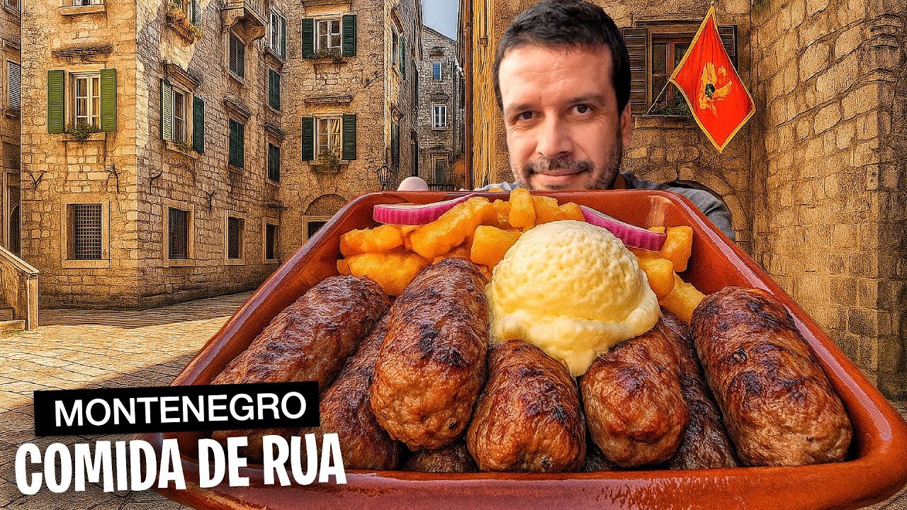 Provando 15 COMIDAS TÍPICAS em Montenegro!! 🇲🇪 [Documentário Completo]