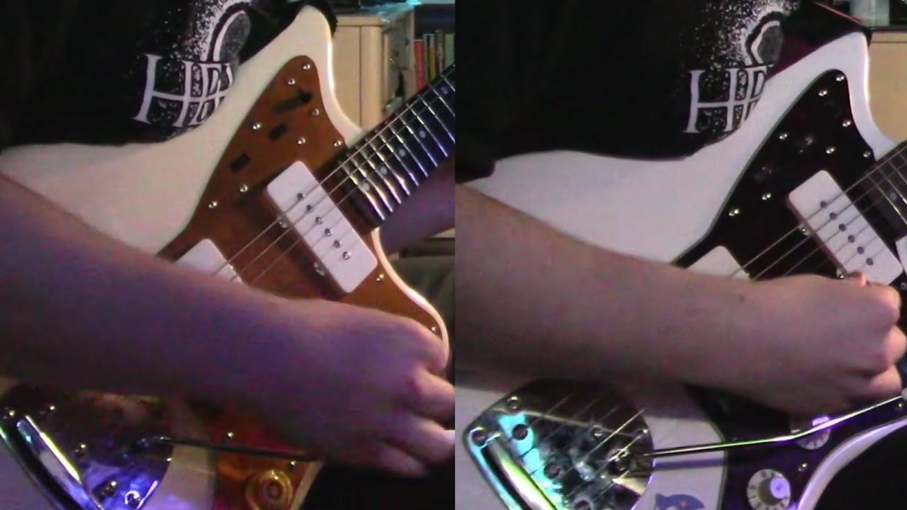 J Mascis Jazzmaster vs. Classic Vibe 60's Jazzmaster Stock Pickups Comparison