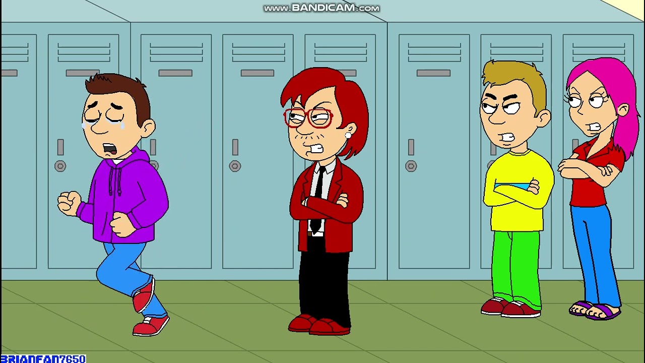 Troy shoves Netherlands into his locker/grounded