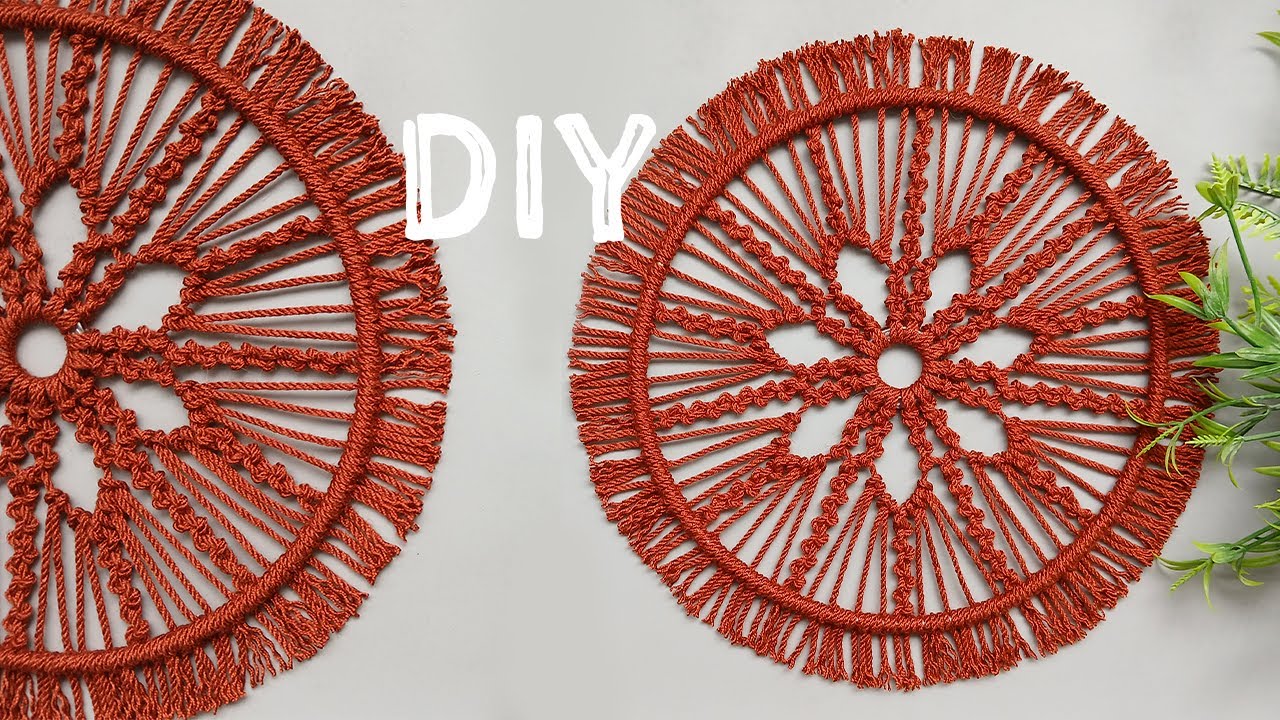 ATRAPASUEÑOS MACRAME FÁCIL Y RÁPIDO | DIY EASY AND MACRAME WALL HANGING