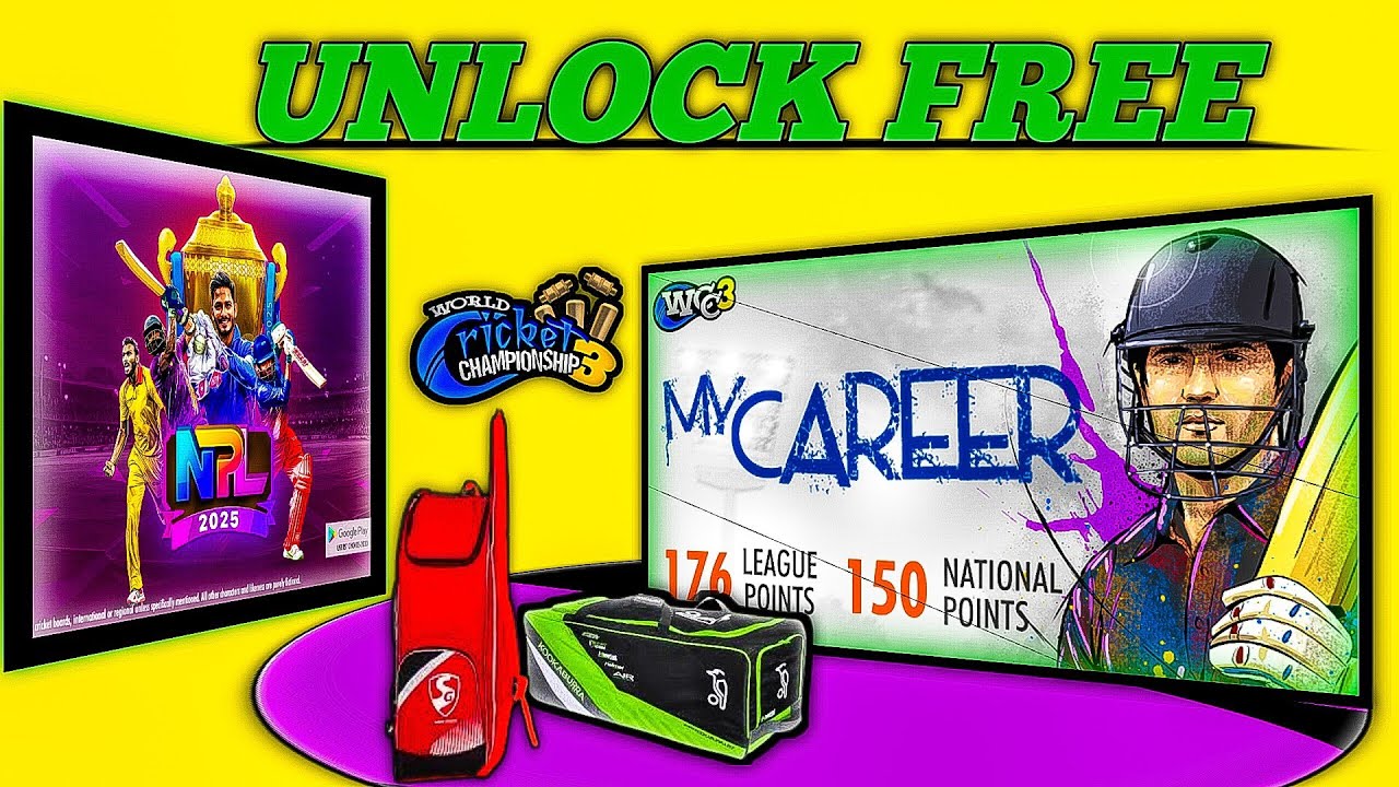 🔥 wcc3 career mode unlock free || MY NEW GAME PLAY VIDEO IN CRICKET CAREER🤯