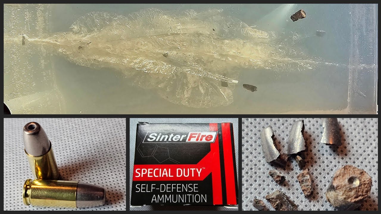SINTER FIRE 100gn frangible hollow point 9mm 🔥@oso4586