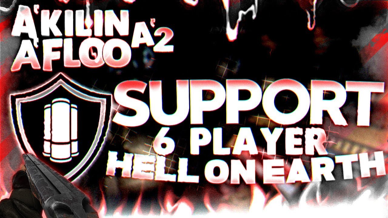 Killing Floor 2 | 6 PLAYER ALL SUPPORTS ON HELL ON EARTH! - What Was This Match?