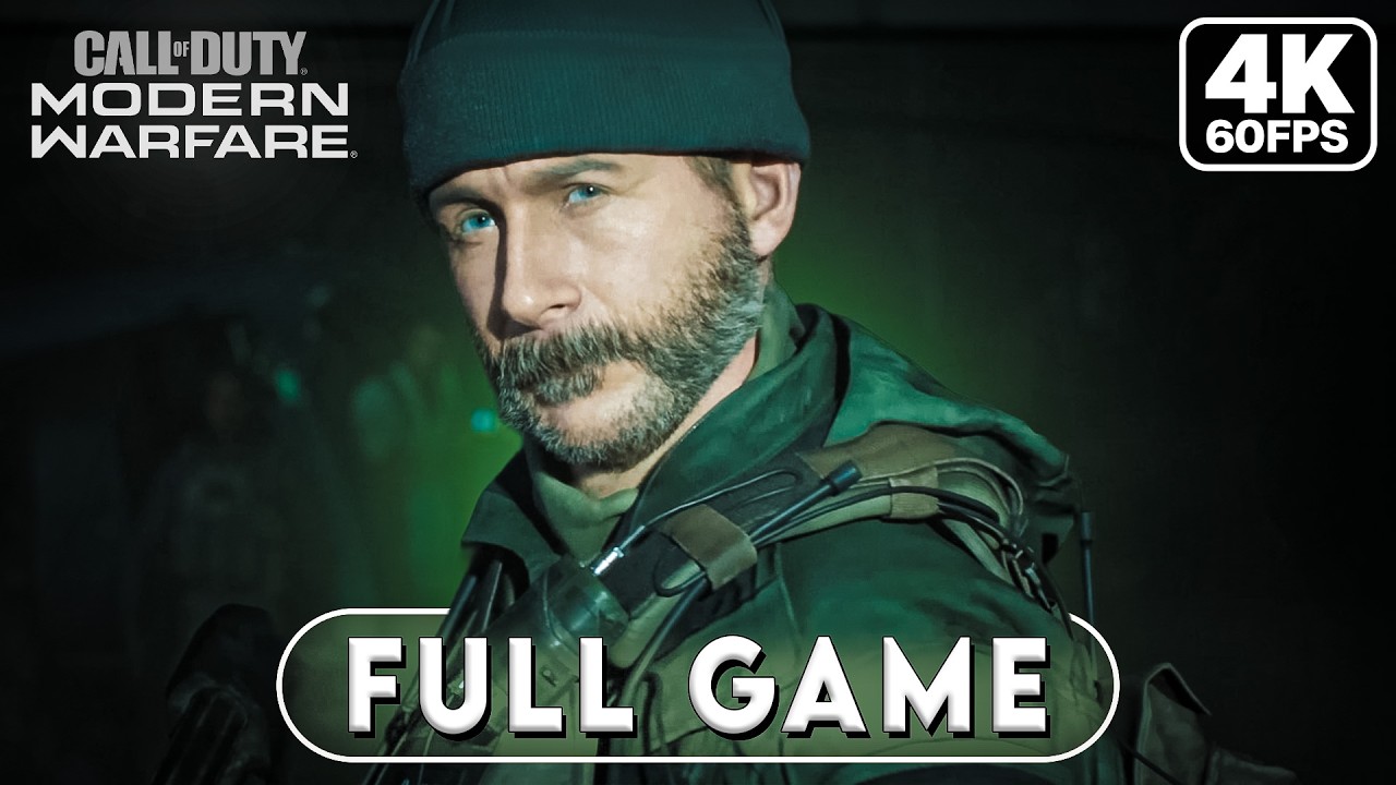 CALL OF DUTY MODERN WARFARE 2019 Gameplay Walkthrough Campaign FULL GAME [4K 60FPS] - No Commentary