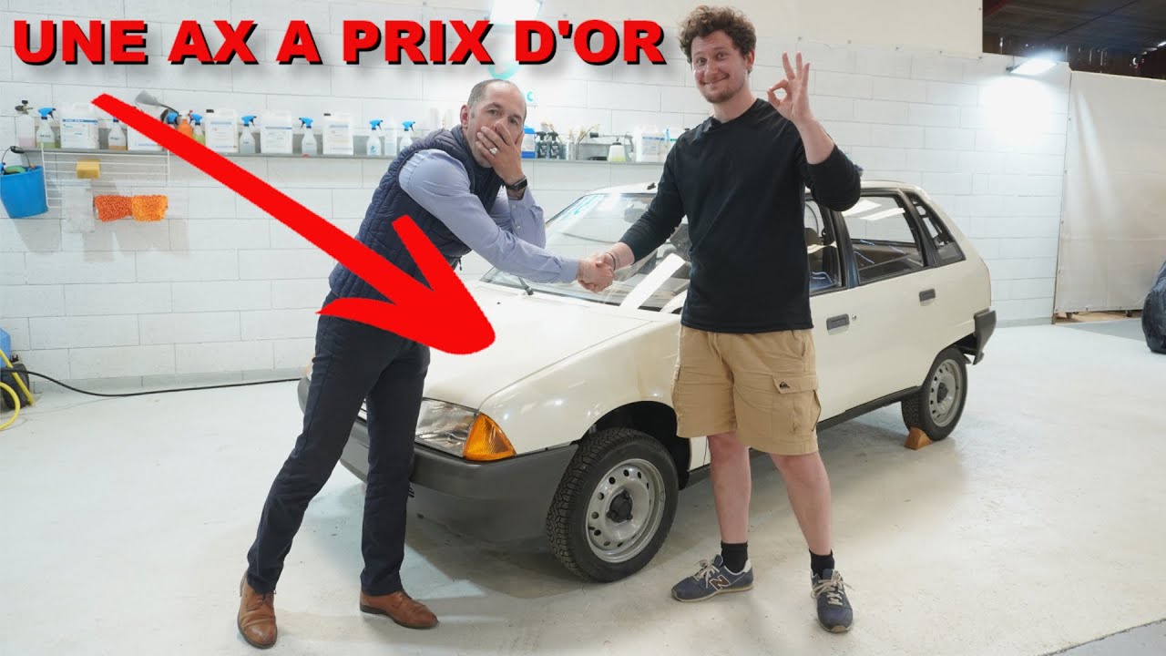 Prix de Fou pour cette AX Neuve 😱 de 35 ans 🤪. et découvrez son nouveau propriétaire  😜..