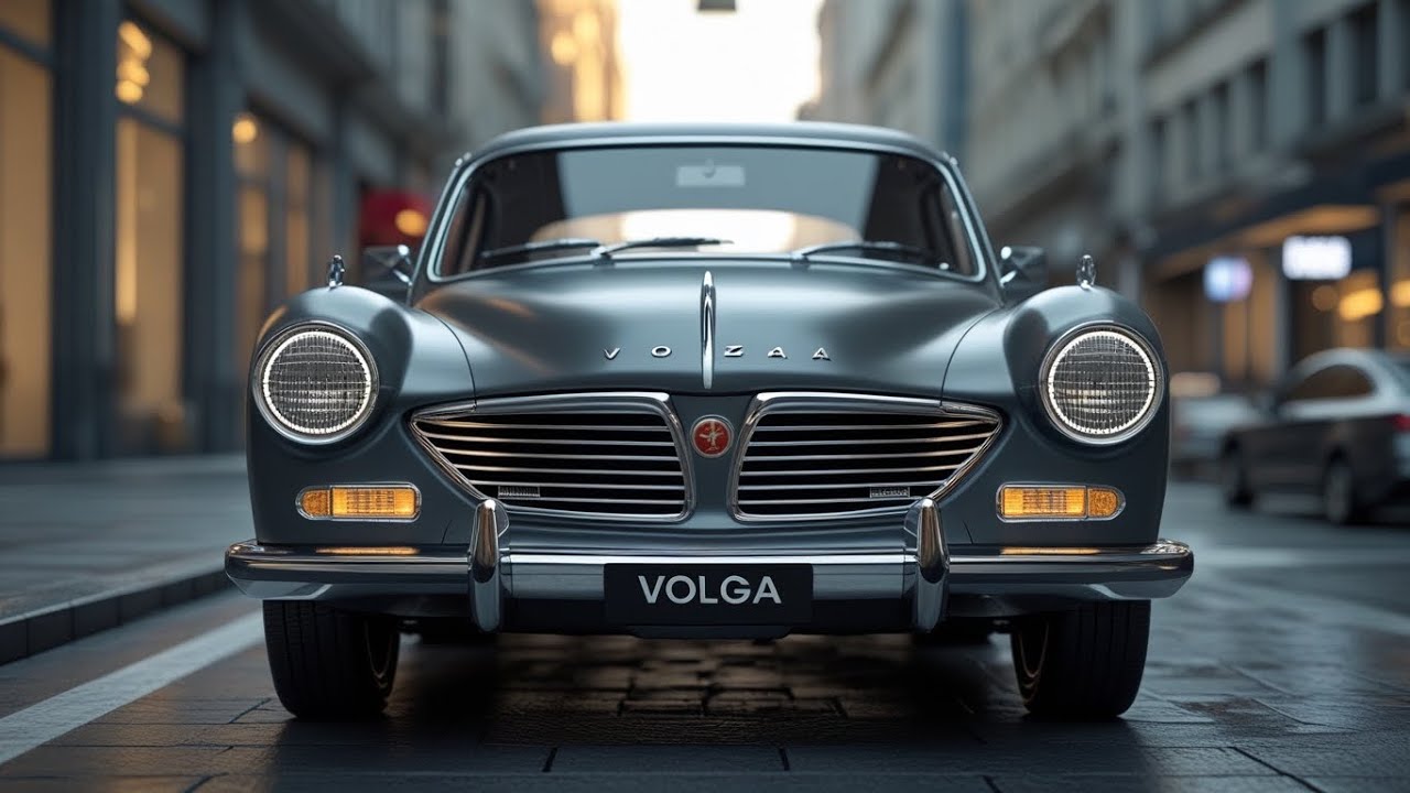 🚘 GAZ-24 Volga 2026 🩶 Возрождение легенды | Современная классика в новом стиле 🔥✨