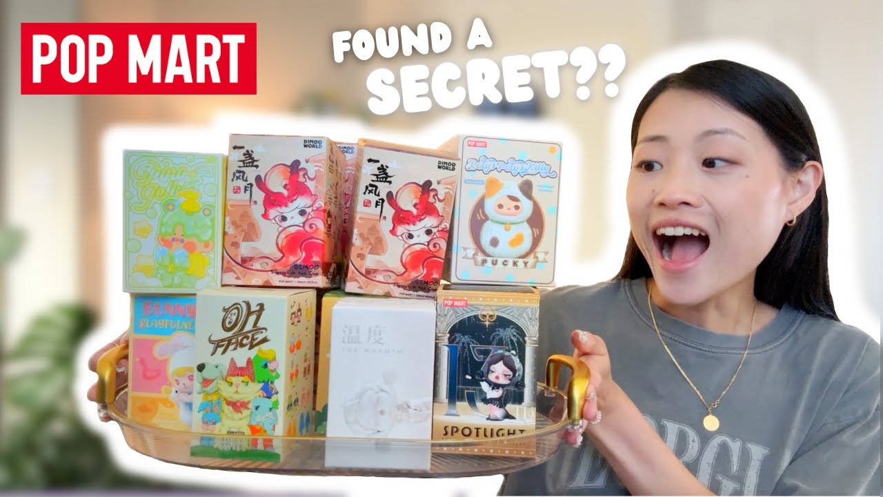 $200 POP MART UNBOXING W/ SECRET?!