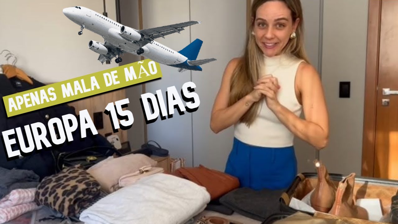 ARRUMANDO A MALA PARA O OUTONO NA EUROPA (15 DIAS DE VIAGEM) 2024