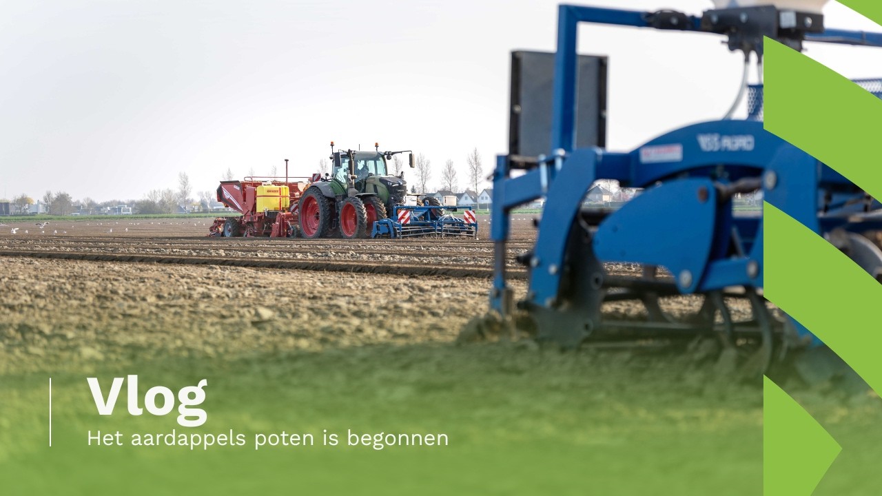 VLOG | Het aardappels poten is begonnen en de omstandigheden zijn goed!