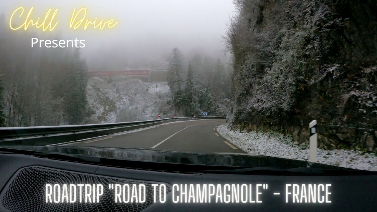 CHASING WINTER WONDER: OUR ICY ROADTRIP heading towards Champagnole - Jura / France