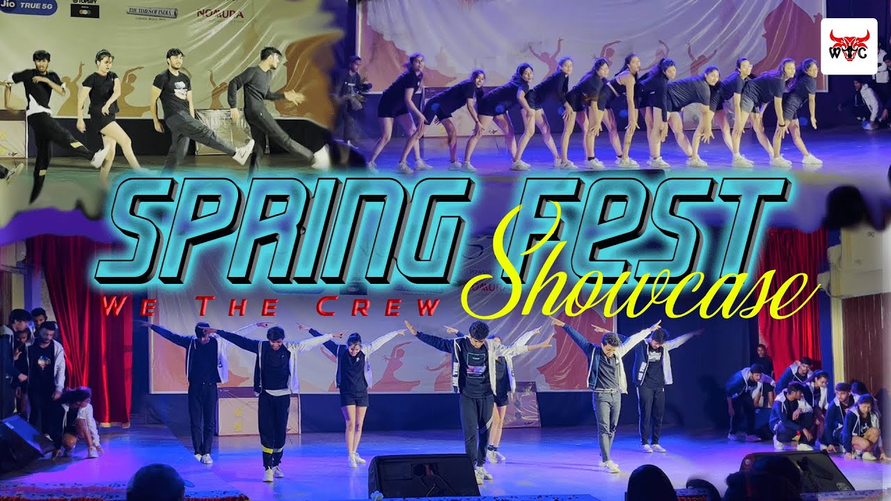 IIT Kharagpur | Spring Fest 2023 | WE THE CREW | Stage Showcase | IIT ISM Dhanbad