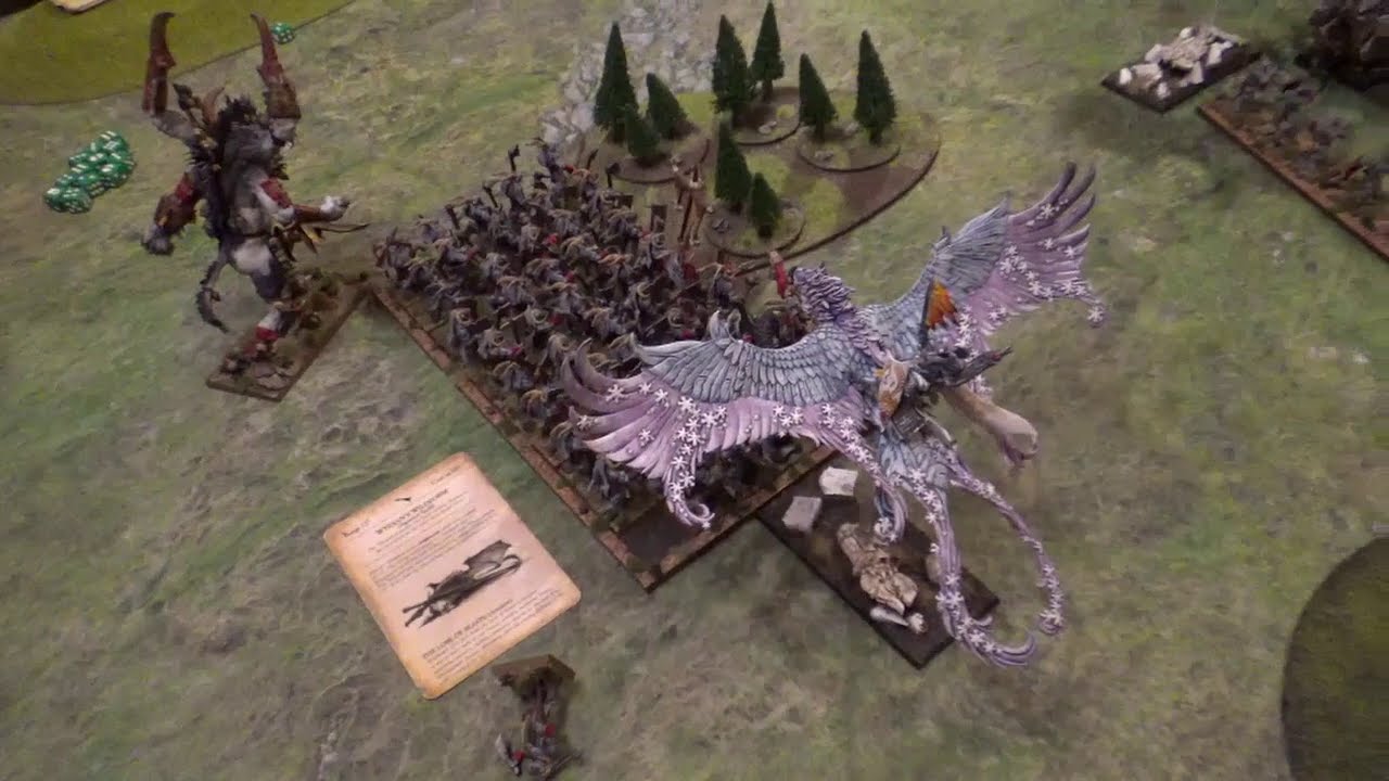 High Elves vs Beastmen - 2400 Points WHFB 8th Edition