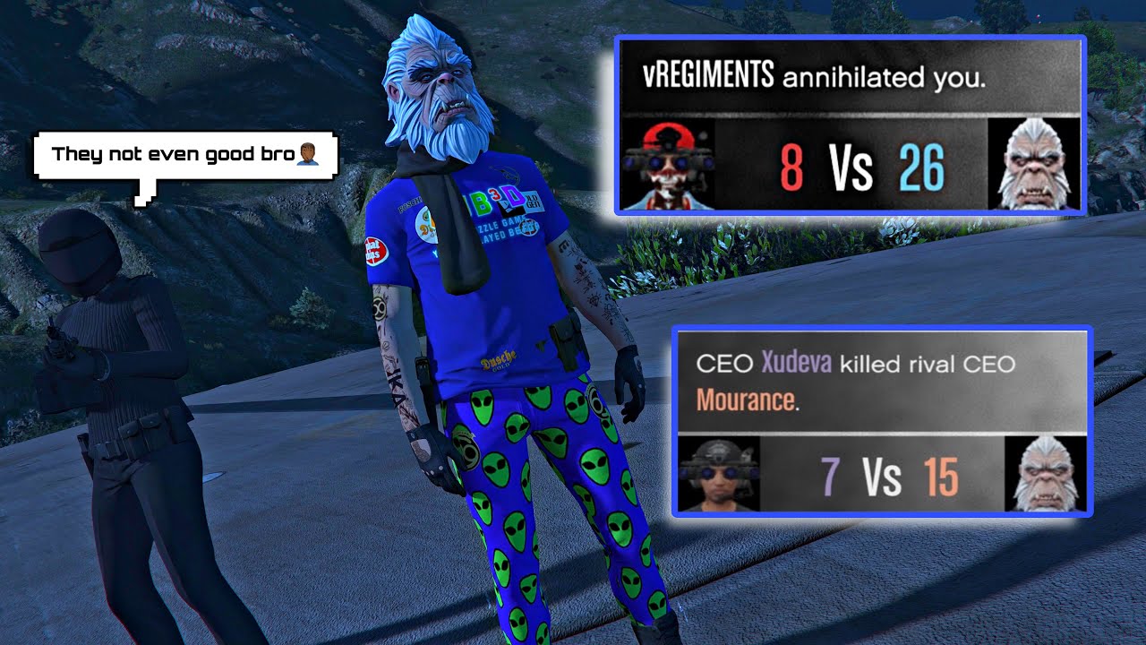SCAW Crew Actually Tried To Jump Me Again And This Was The Results (GTA ONLINE) Pt1