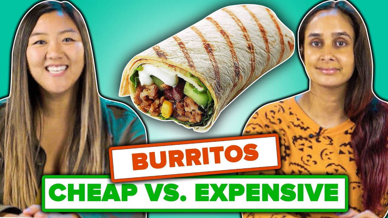 People Guess Cheap Vs. Expensive Burritos