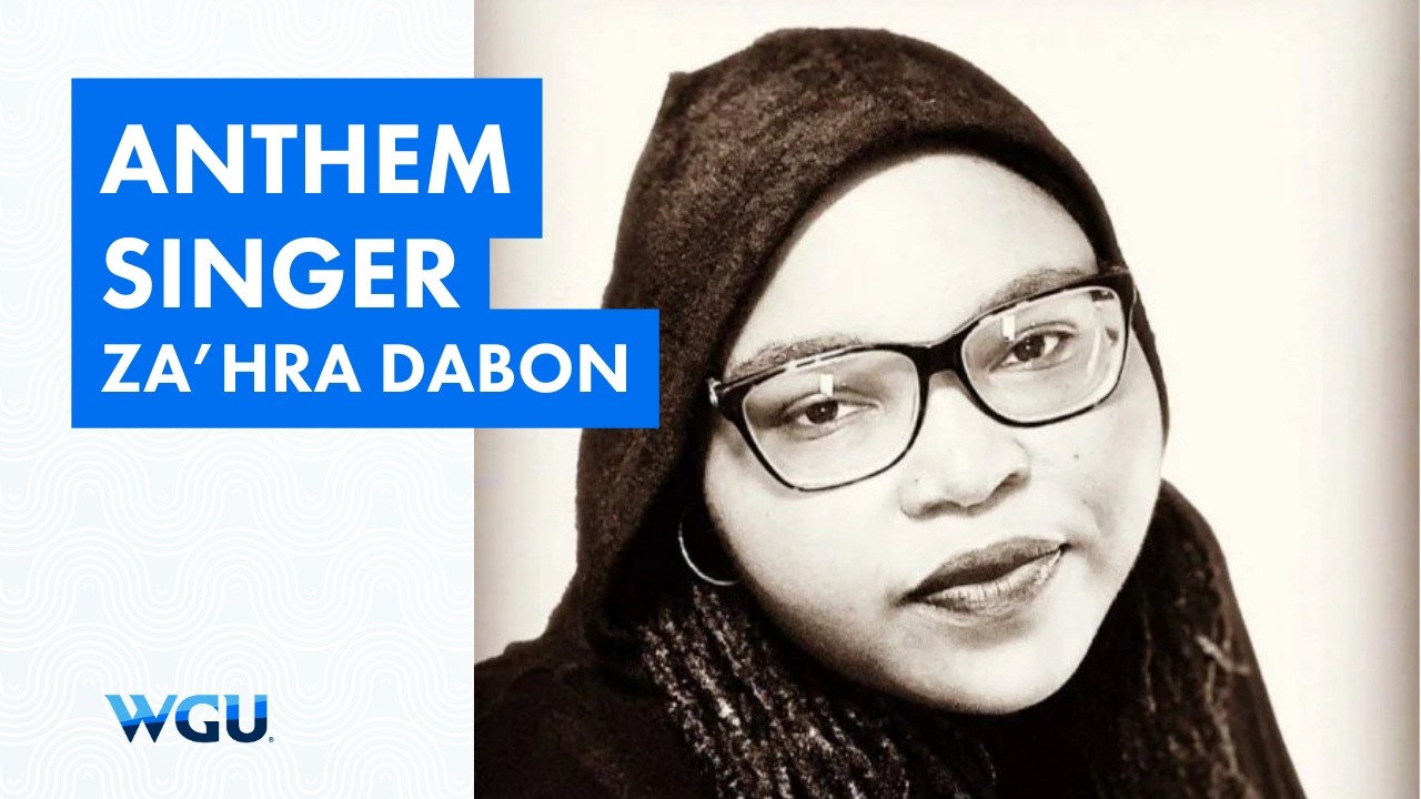 National Antem by Za'hra Dabon, Morning Ceremony - WGU 2026 New Orleans Commencement