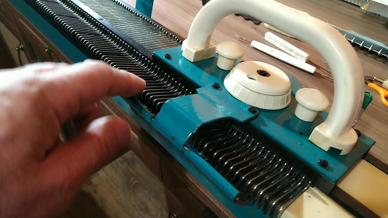 Технический обзор и Носки на машинке Северянка. ч.1