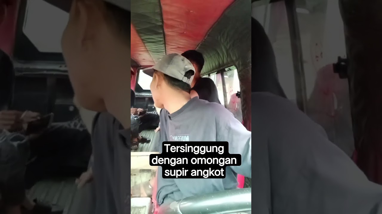 dikira copet oleh supir angkot